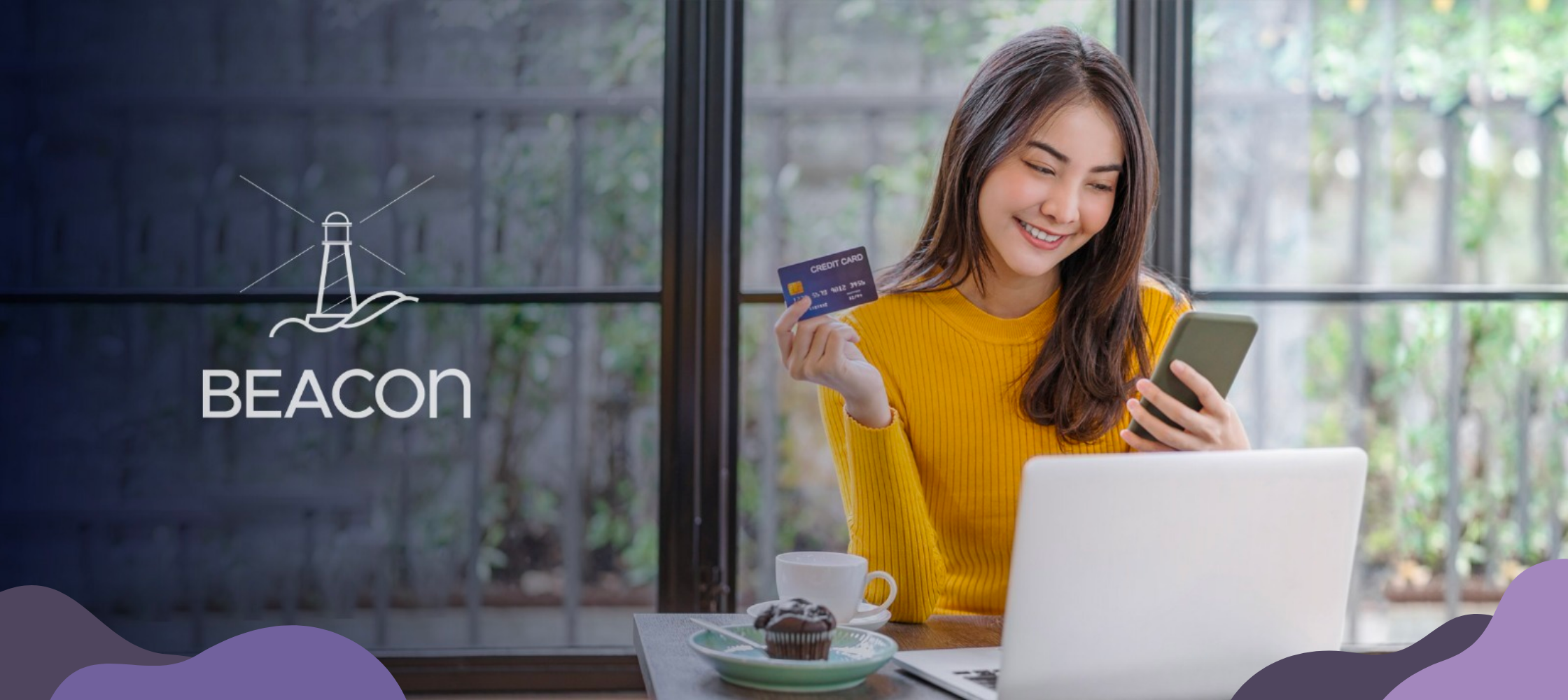 Consultant from Beacon Financial Services shares tips with customer